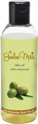 

Geeleemitti Olive Oil Cold Pressed Carrier Oil Completely Natural for Hair Treatment and Skin Health Hair Oil(50 ml)