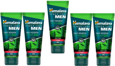

Himalaya Strong Hold Daily Nourish Gel 50ML PACK OF 5 Hair Gel(250 ml)