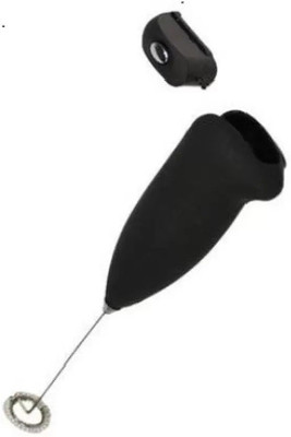 

Starbust Soft Touch Stainless Steel Mini Handheld Electric Mixer Cream Coffee Frother (Multi Color RSDJ) 3 W Hand Blender(Black)