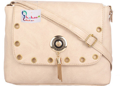 

Shokeen Collection Sling Bag(White)
