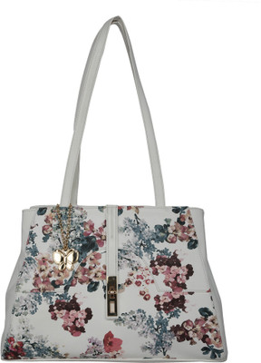 

Butterflies Hand-held Bag(White)