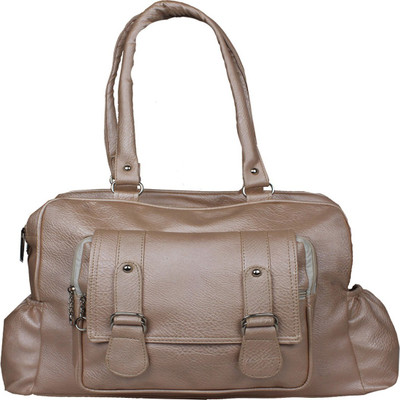 

carole Hand-held Bag(Brown)