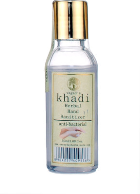 

Vagad's Khadi Anti-Bacterial Hand Santizer 50 Ml(50 ml, Pump Dispenser)