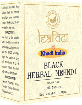 

Leafveda Black Herbal Mehndi (Amonia Free)(100 g)