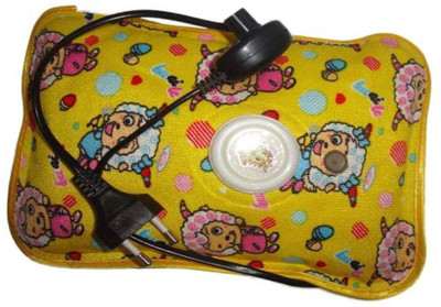 

CRETO Multiprint Electric Rechargeable Heating Pad For Body Pain Relief electric 1 L Hot Water Bag(Multicolor)