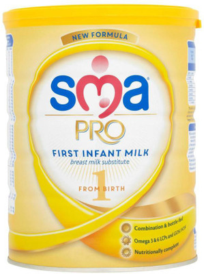 

SMA Pro 1 First Infant Milk 800g(800 g, 6+ Months)