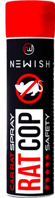

Newish :Car And Bike Rat Spray For Engine 350 Ml With Hand Gloves And Mask