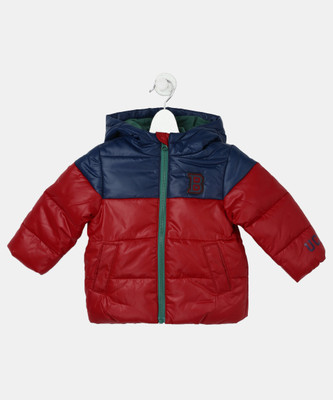 

United Colors of Benetton Full Sleeve Solid Baby Boys Jacket, 281