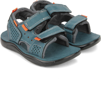 

Bubblegummers Boys Velcro Sports Sandals(Dark Blue, Pink