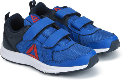 

REEBOK Boys Velcro Running Shoes(Blue, Blue/navy/red/white