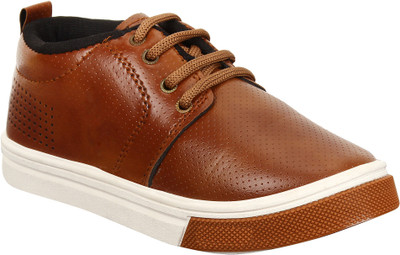 

Bersache Boys Lace Sneakers(Brown