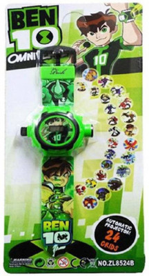 

saburi Green Ben 10 Projecter Watch (Green)(Multicolor)
