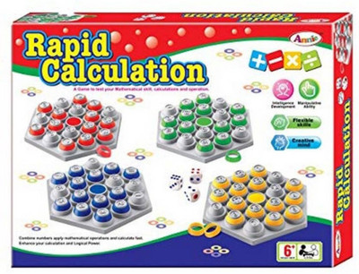 

Starsky Rapid Calculation Wonderful Game to Test Mathematical Skill of Your KidsÂ Â (Multicolor)(Multicolor)