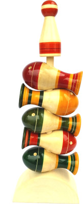 

A and A Kreative Fish 'O' Stacker(Red, Yellow, Green)