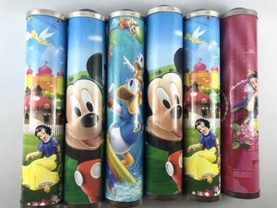 

MyGifts Multi-color Pack of 6 Big Kaleidoscopes(Multicolor)