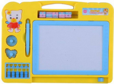 

saburi Cute Learning Educational Magic Yellow Slate(Multicolor)