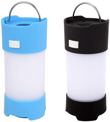 

TinyBrite Battery Powered LED Light for Emergency, Camping - Pack of 2 LED Lantern(Multicolor), Multi