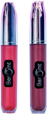 

Beromt Metallic Matte Lip Gloss Combo, Orange & Pink(20 ml, Conquelicot & Mugshot)