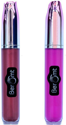 

Beromt Metallic Matte Lip Gloss Combo, Pink & Purple(20 ml, Mugshot & Amethyst)