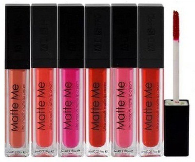 

Make Line Matte Me Ultra Smooth Lip Cream 6 Pec(Malticolor)
