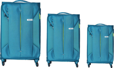 

American Tourister Suitcase, Cabin Suitcase, Check-in Suitcase Combo(Blue)