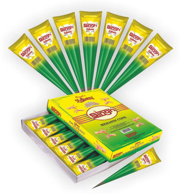 

SINGH SinghMehandiCone Natural Mehendi(Pack of 12)
