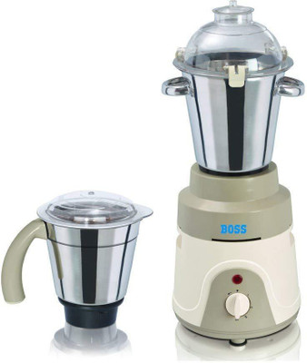 Boss B225 1000 Mixer Grinder(Beige, Cream, 2 Jars)