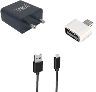 TROST Wall Charger Accessory Combo for Xiaomi Redmi Note 5 pro, Xiaomi Redmi 6A, Xiaomi MI A2, Xiaomi Redmi 6, Xiaomi Redmi Note 5, Xiaomi Redmi Y2, Xiaomi Redmi 5A, Xiaomi Redmi 4A, Xiaomi Redmi note 4(Black) TROST Wall Charger Accessory Combo for Xiaomi Redmi Note 5 pro, Xiaomi Redmi 6A, Xiaomi MI A2, Xiaomi Redmi 6, Xiaomi Redmi Note 5, Xiaomi Redmi Y2, Xiaomi Redmi 5A, Xiaomi Redmi 4A, Xiaomi Redmi note 4(Black)