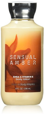

Bath & Body Signature Collection Body Lotion, Sensual Amber, 8 Ounce(236 ml)