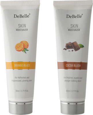 

DeBelle Skin Moisturizer Combo Kit of 2 (Orange Blaze and Cocoa Blush)(160 ml)
