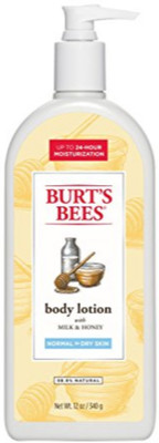 

Burt's Bees Milk and Honey Body Lotion, 12 Ounces (Pack of 3)(350 ml)