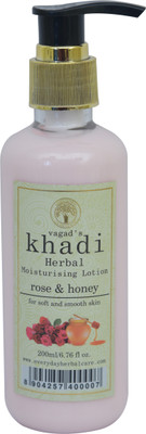 

Vagad's Khadi Rose & Honey Moisturising Lotion(200 ml)