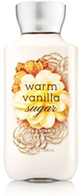 

Bath & Body Works Shea and Vitamin E Body Lotion, Warm Vanilla Sugar, 8 Ounce(236 ml)