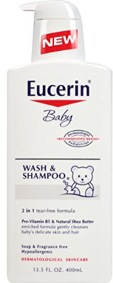 

Eucerin Baby Wash and Shampoo 13.5 Fluid Ounce (Pack of 3)(400 ml)