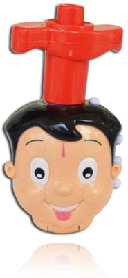 

Gripix Choota Bheem Top Spinner with Flash Light and Music Toy(Red, Orange)