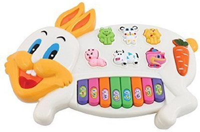 

MS Amaze Musical Piano (Rabbit shape) with Flashing Lights & music(Multicolor)