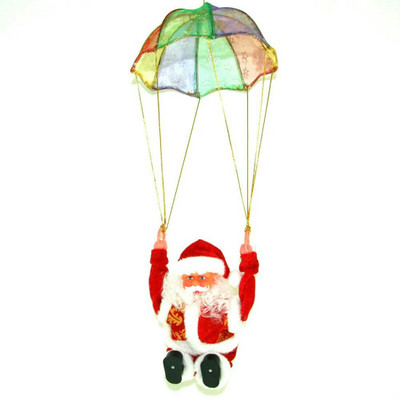 

New Jaipur Handicraft Musical Santa Claus Flipping Parachuting X Mas Gifts Christmas Toys Santa Claus Toys Electric power toys Christmas gifts for gifts party decorations Christmas decorations flipping santa claus(Multicolor)