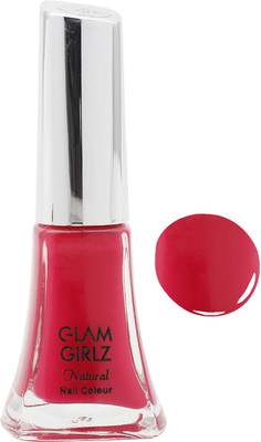 

Glam Girlz Natural Stylist Pink Nail Paint, 9 ml Magenta