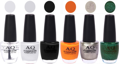 

AQ Fashion Gel Nail Polish Combo 2470 Multicolor(Pack of 6)