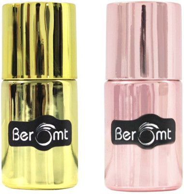 

Beromt Mirror Nail Polish Combo, Green & Red Perforate & Rose Rust, Green & Red(Pack of 2)