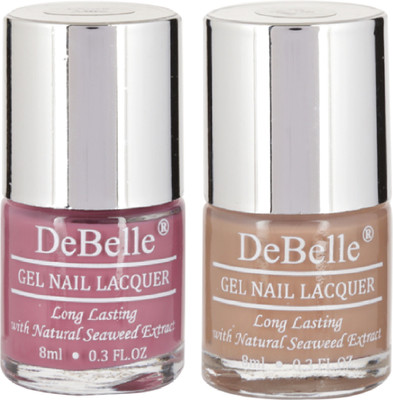 

DeBelle Gel Nail Lacquer 8 ml Each pack of 2 Laura Aura , Coco Bean(Pack of 2)