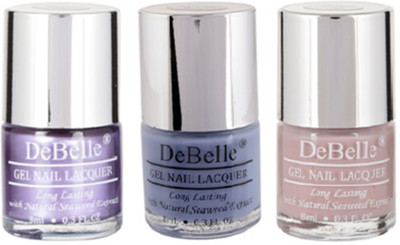 

DeBelle Nail Polish Combo Offer Pack of 3 (Metallic Purple,Purple,Pastel Purple)(Pack of 3)
