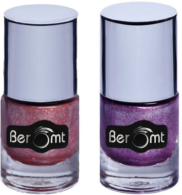

Beromt Sand Nail Polish Combo, Orange & Purple Coral Leaf & Orchid(Pack of 2)