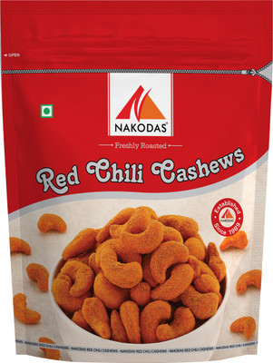 

NAKODAS RED CHILI Cashews(200 g, Pouch)