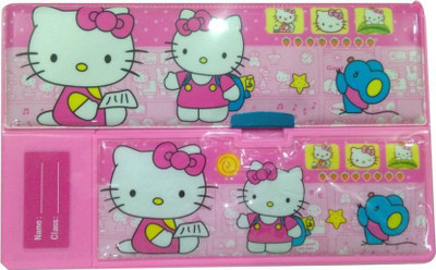 

BM New 1 Pencil Box Art Plastic Pencil Box(Set of 1, Multicolor)