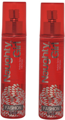 

Naughty Girl FASHION Perfume Spray for Women- Pack of 2 (60ml each) Perfume - 60 ml(For Women)