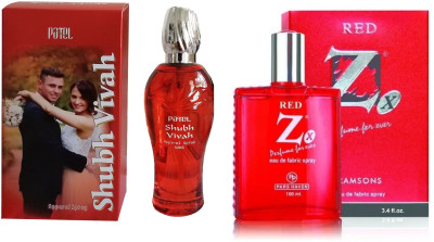 

PATEL SHUBH VIVAH WITH RED ZX FOR MEN WOMEN Perfume - 160 ml(For Men & Women)