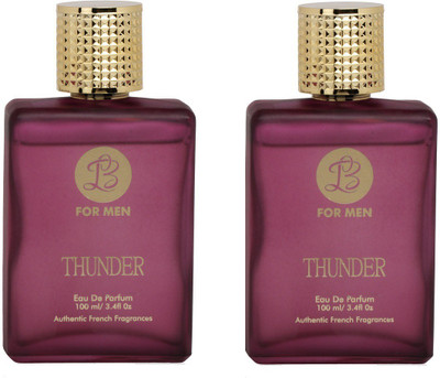 

Lyla Blanc THUNDER Perfume Spray for Men- Pack of 2 (100ml each) Eau de Parfum - 100 ml(For Men)