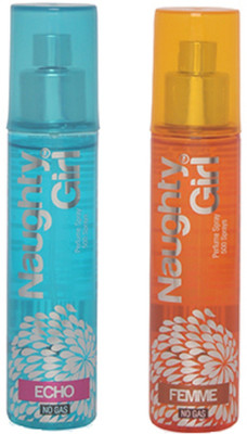 

Naughty Girl ECHO & FEMME Perfume Spray for Women- (Set of 2) (60ml each) Perfume - 60 ml(For Women)