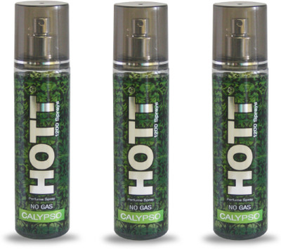 

HOTT CALYPSO Perfume Spray for Men Pack of 3 (135ml each) Perfume - 135 ml(For Men)